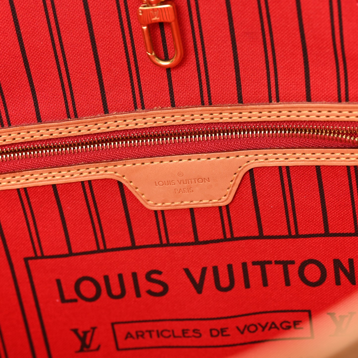 Monogram Neo Neverfull MM Cherry
