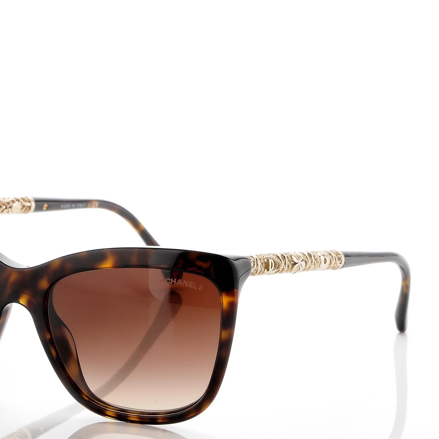 Butterfly Fall Sunglasses 5268 Dark Tortoise Gold