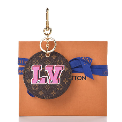 Louis Vuitton Monogram Stories Bag Charm Key Holder 4 of 4