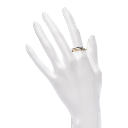 Cartier 18K Pink Yellow White Gold Extra Small Trinity Ring 57 8 2 of 5