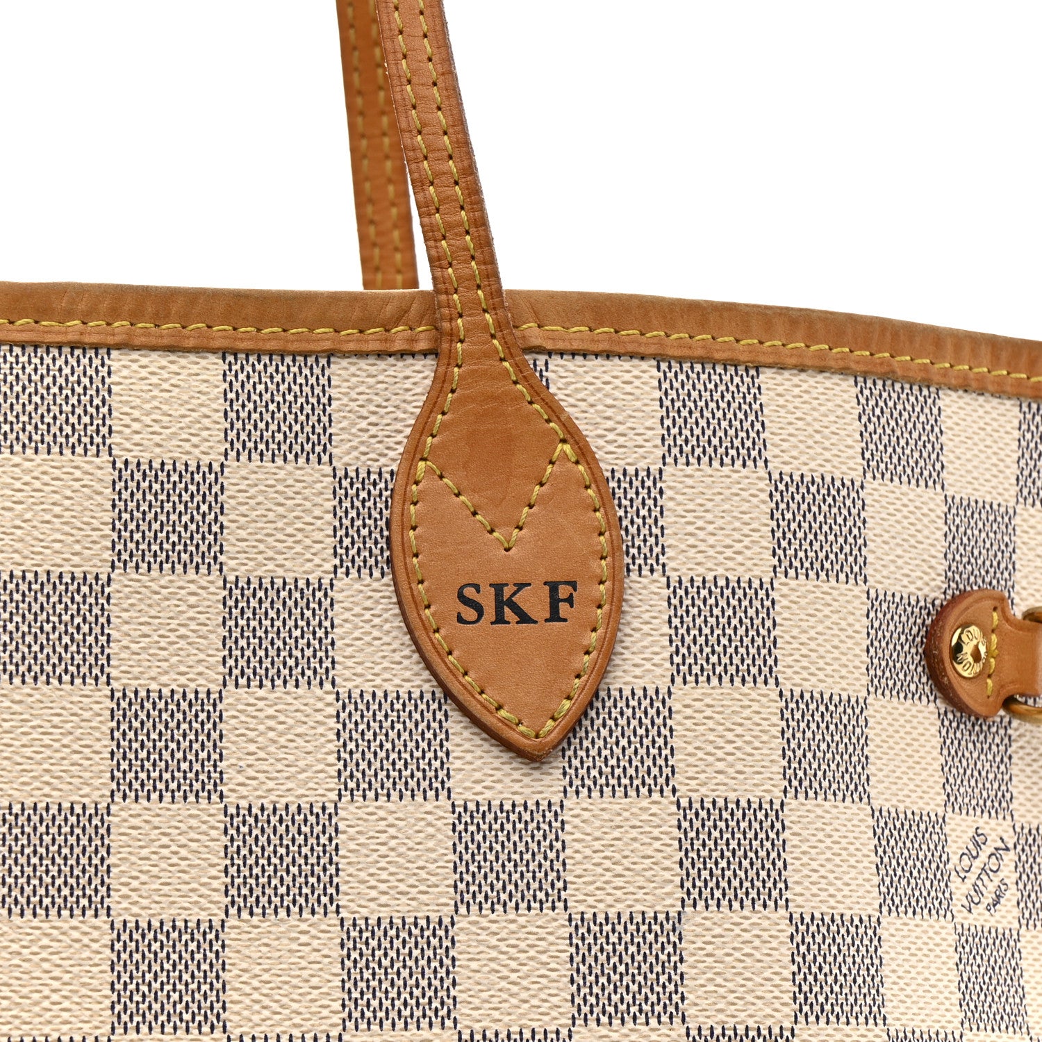 Louis Vuitton Damier Azur Neverfull MM 12 of 17