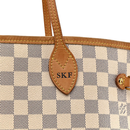 Louis Vuitton Damier Azur Neverfull MM 12 of 17