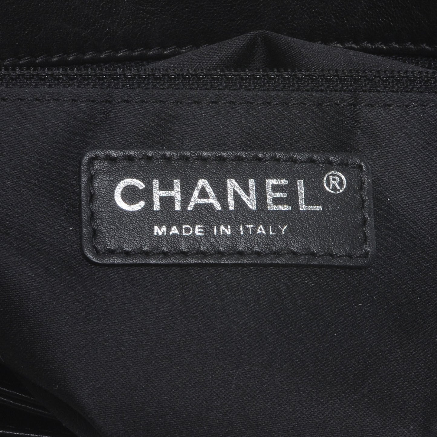 Lambskin Quilted 3 Large Accordion Flap Black