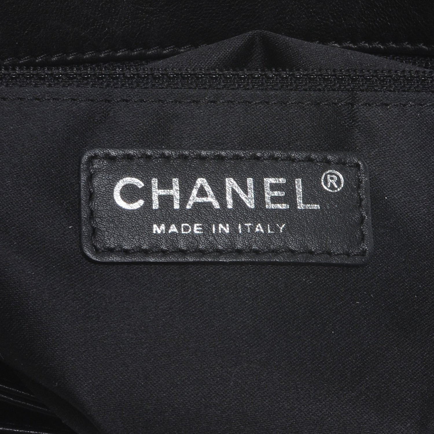 Chanel Lambskin Quilted 3 Large Accordion Flap Black 6 of 7