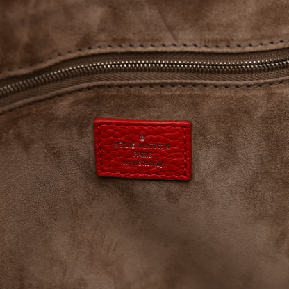 Louis Vuitton Veau Cachemire Soft Lockit MM Rubis 6 of 10