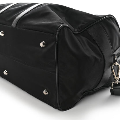 Prada Tessuto Nylon Saffiano Viaggio Duffle Black 10 of 10