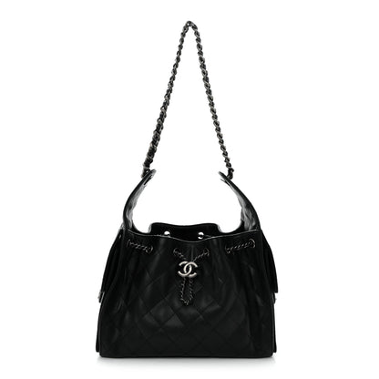Chanel Caviar Quilted Small Chanel 25 Handbag Black 1 of 11