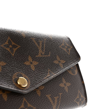 Louis Vuitton Monogram Sarah Wallet NM Rose Ballerine 7 of 16