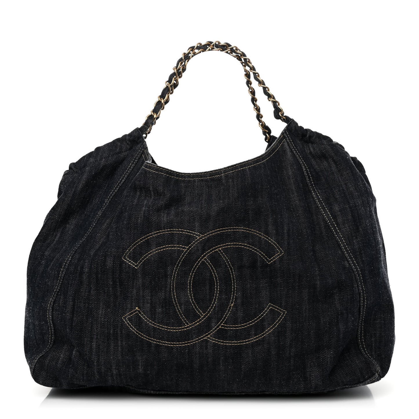 Denim XL Coco Cabas Tote Blue