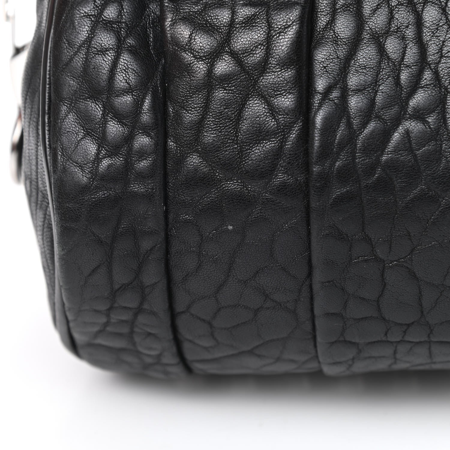 Alexander Wang Pebbled Lambskin Mini Rockie Black Rhodium Hardware 11 of 12