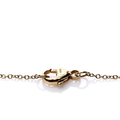 David Yurman 18K Yellow Gold Diamond Cable Collectibles Quatrefoil Pendant Necklace 6 of 6