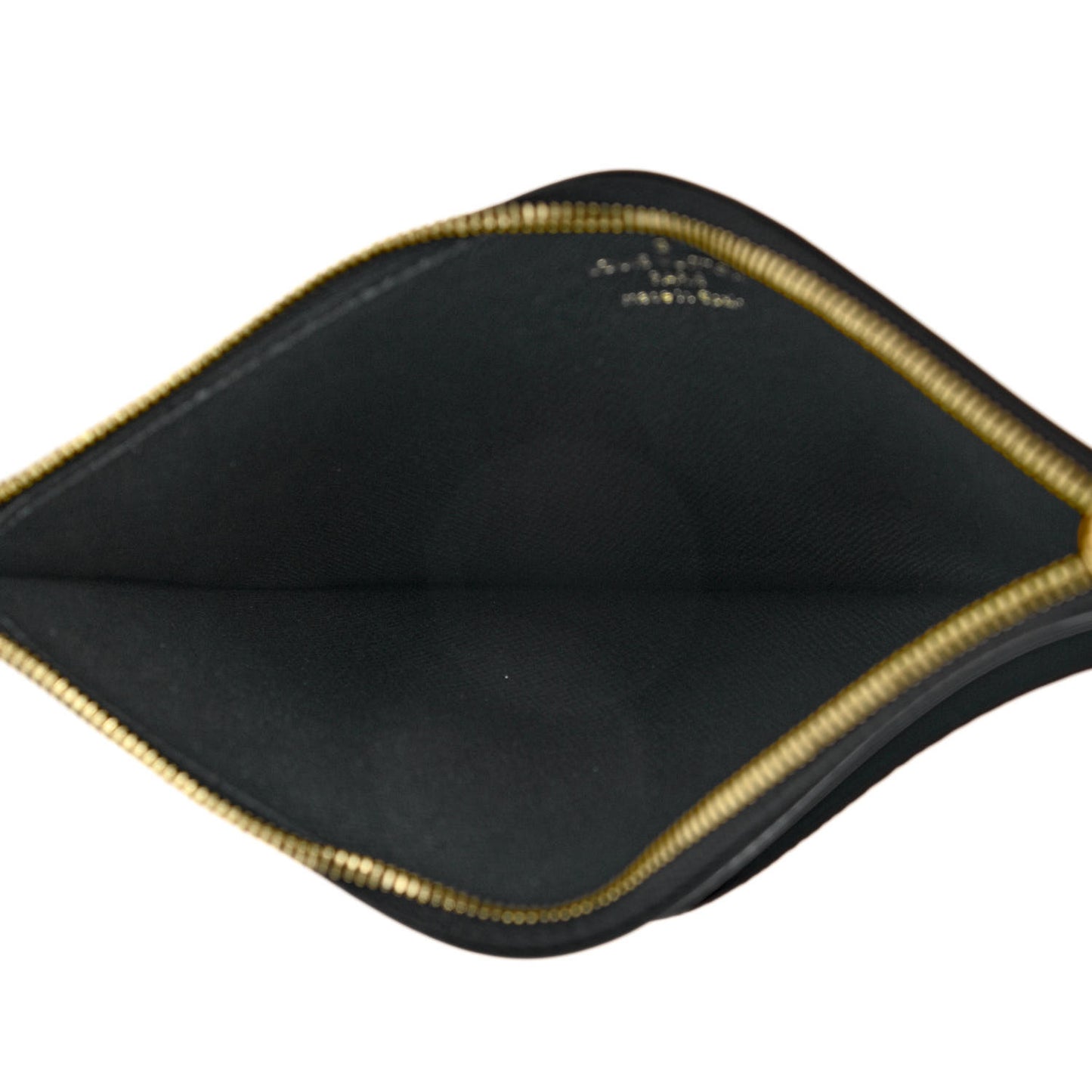 Monogram Slim Purse Black