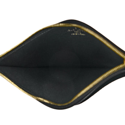 Louis Vuitton Monogram Slim Purse Black 5 of 7