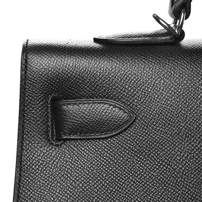 Hermes Epsom Kelly Sellier 40 Black 36 of 39