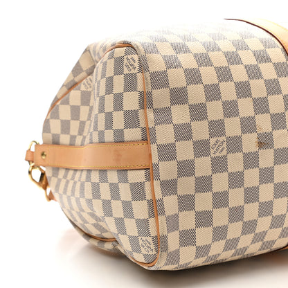 Louis Vuitton Damier Azur Keepall Bandouliere 45 8 of 12