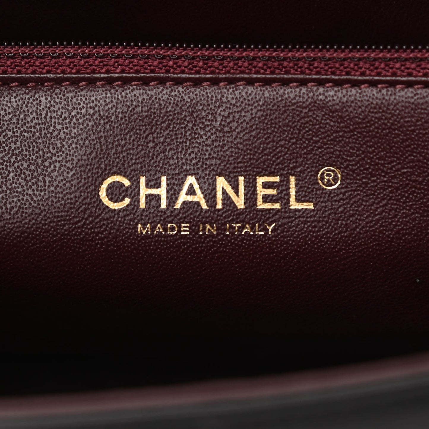Lambskin Quilted Medium Diamond CC Flap Black