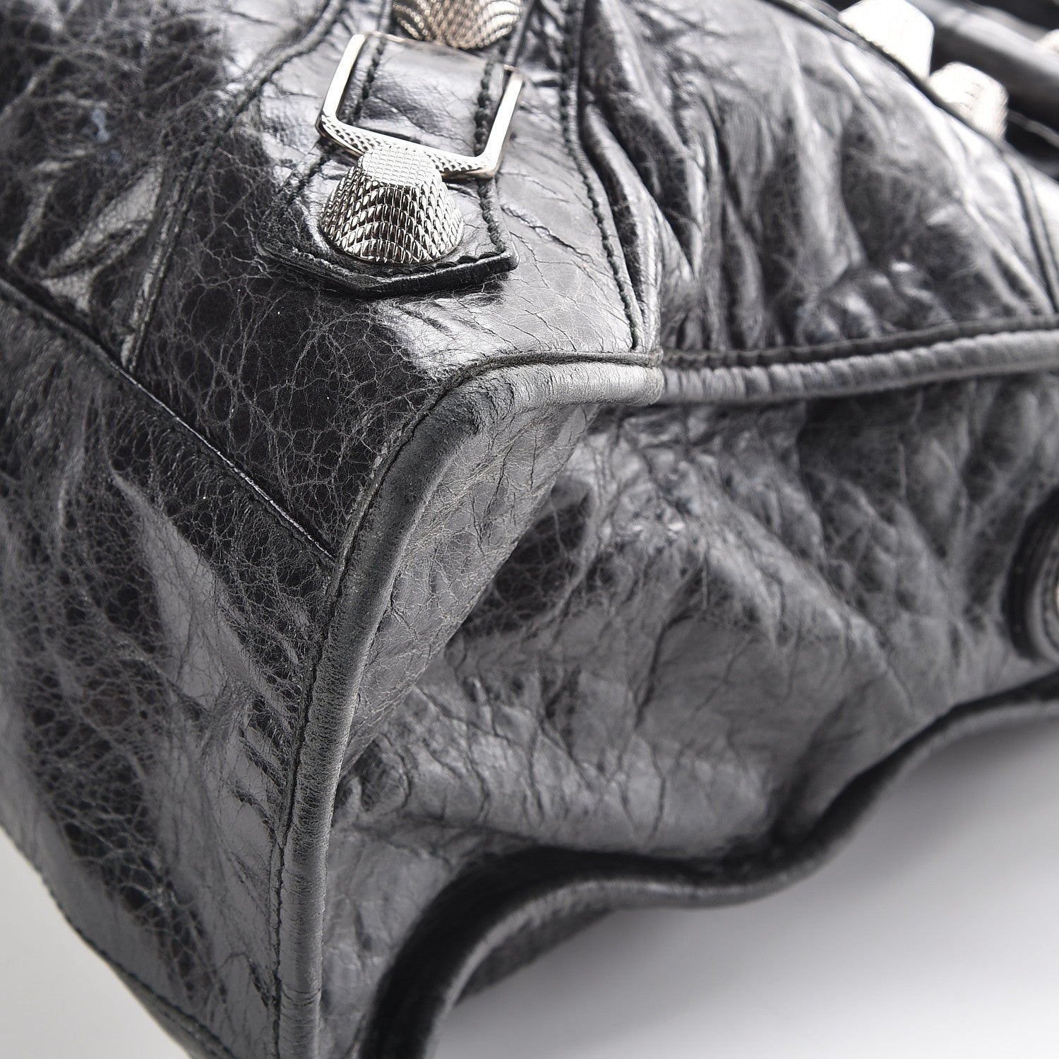 Balenciaga Agneau Giant 21 Silver Hardware City Anthracite 22 of 26