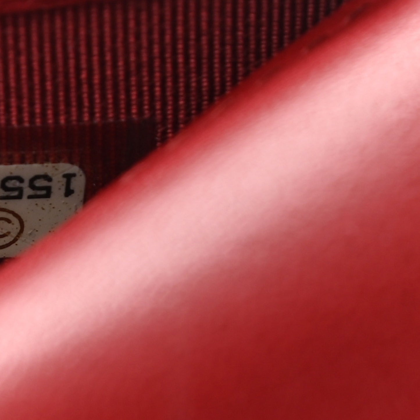 Lambskin Quilted Large Zip Around Organizer Wallet Red