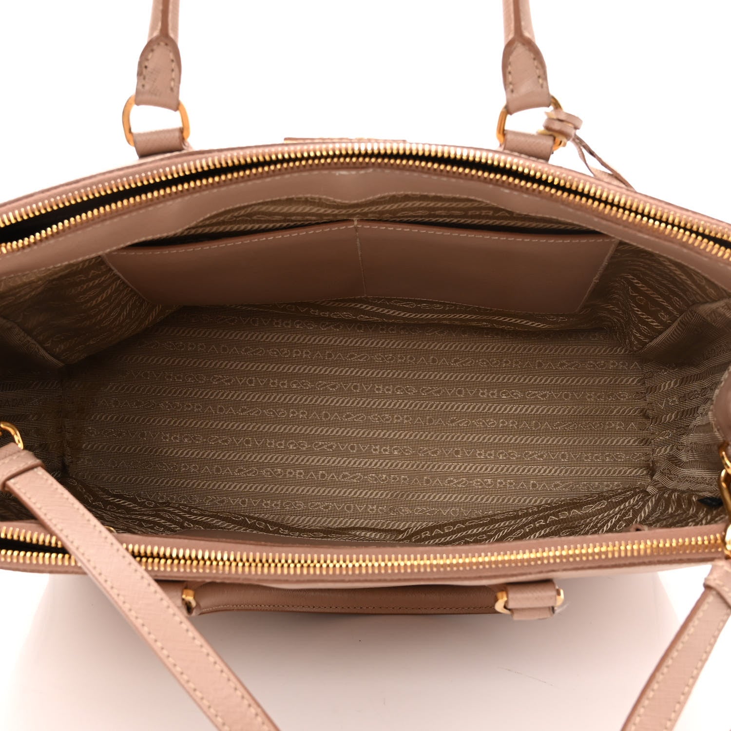 Prada Saffiano Medium Galleria Double Zip Tote Cammeo 5 of 18