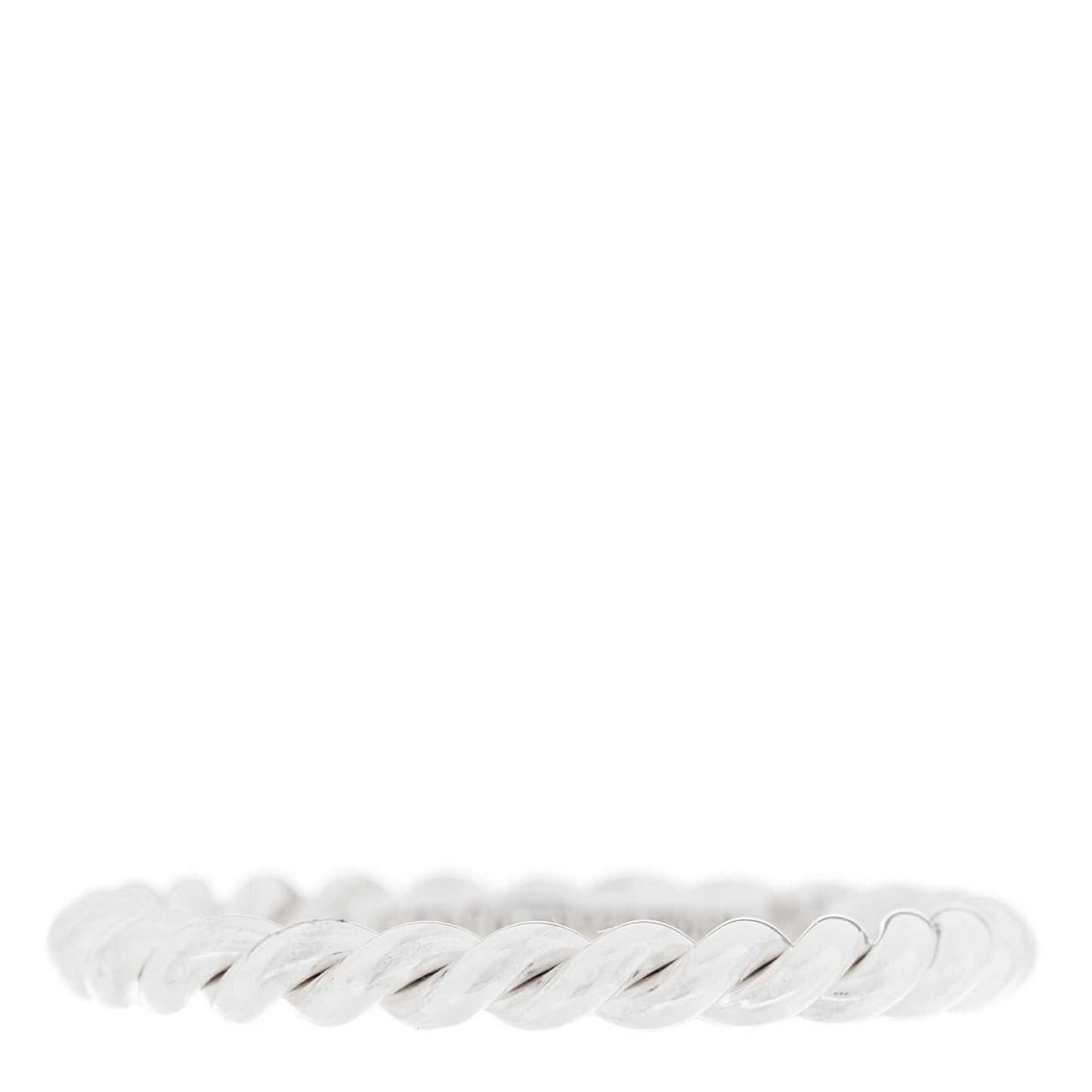 Sterling Silver Twist Rope Ring 50 5.5