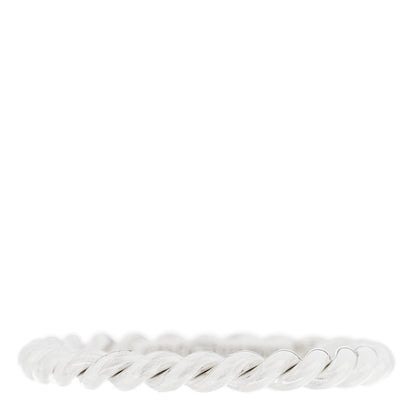 Tiffany Sterling Silver Twist Rope Ring 50 5.5 1 of 4