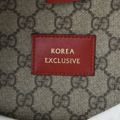 Gucci GG Plus Monogram Medium Joy Tote Red 9 of 10