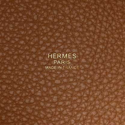 Hermes Taurillon Clemence Picotin Lock 18 PM Chai 6 of 11