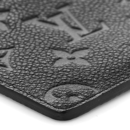 Louis Vuitton Empreinte Felicie Chain Wallet Zippered Insert Black 8 of 11