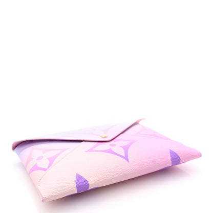 Louis Vuitton Monogram Giant Spring in the City Kirigami Pochette Set Sunrise Pastel Midnight Fuchsia Sunset Kaki 5 of 9