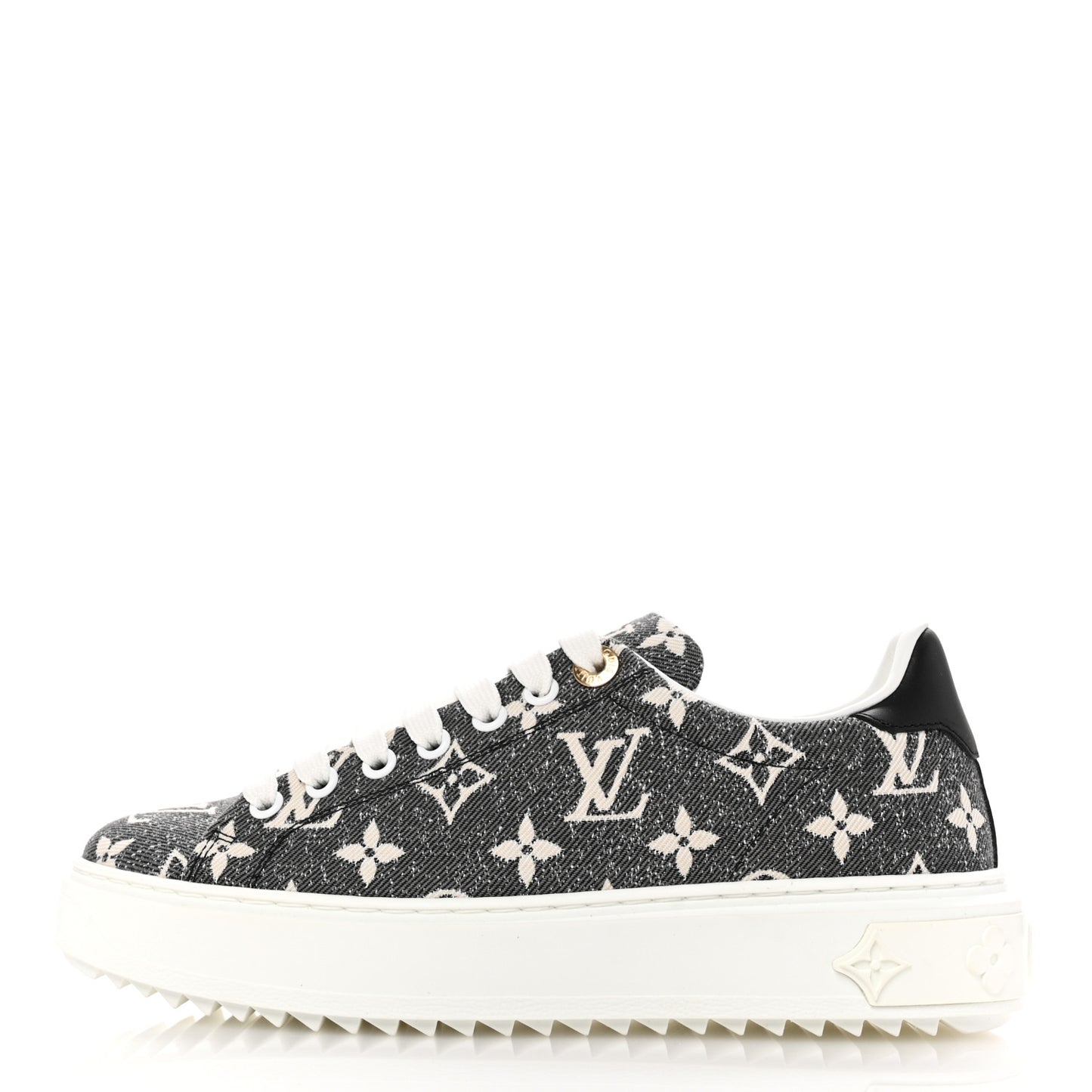 Denim Monogram Time Out Sneakers 36