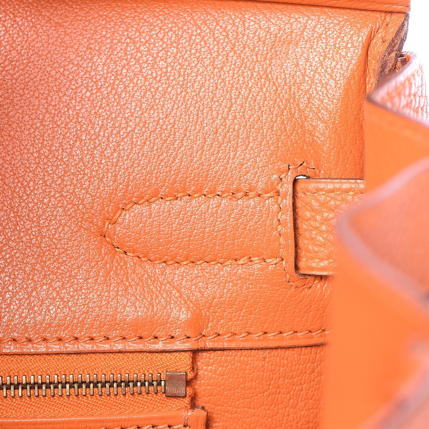 Togo Birkin 30 Orange