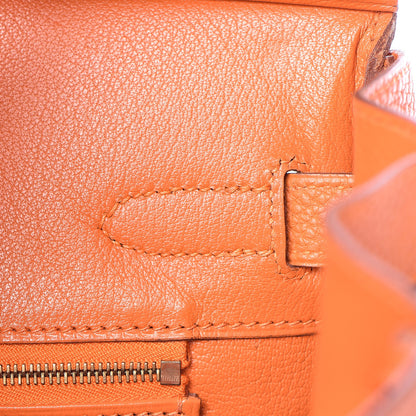 Hermes Togo Birkin 30 Orange 19 of 38