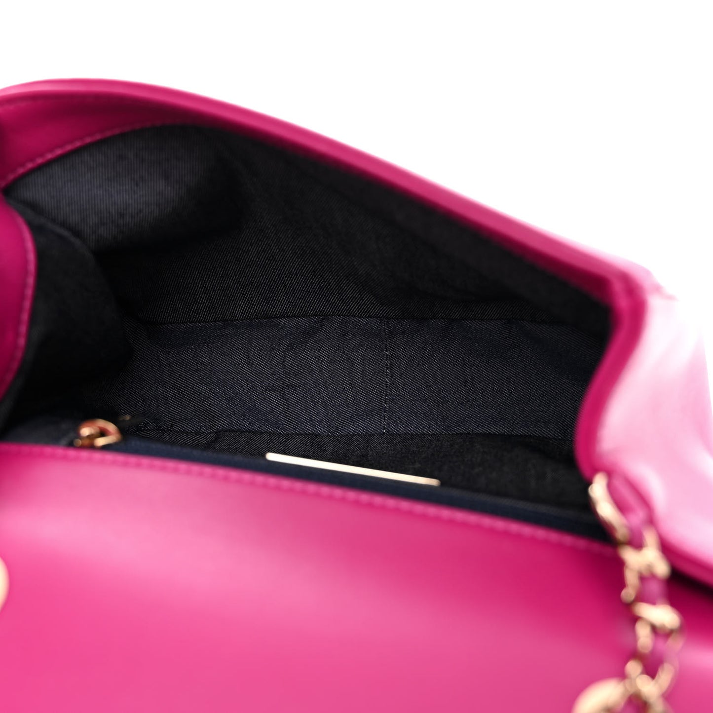 Lambskin CC Mania Flap Bag Pink