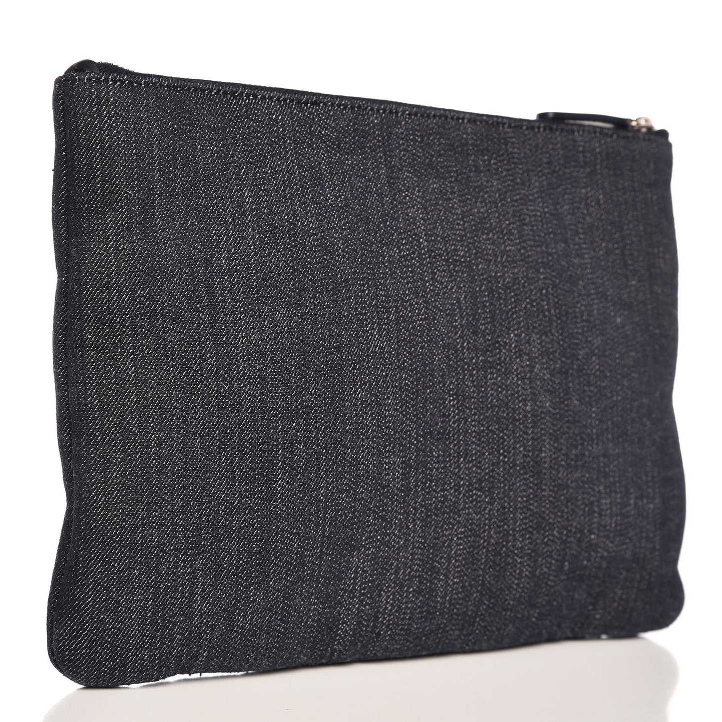 Denim Medium Deauville Pouch Dark Blue