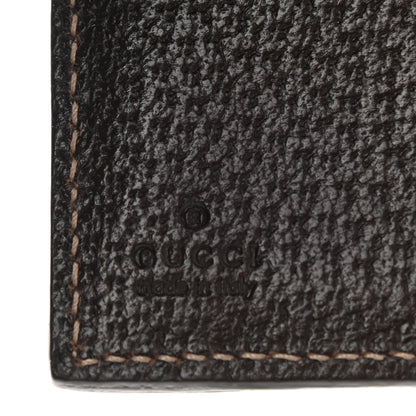 Gucci Monogram Charmy Square Wallet Dark Brown 7 of 9