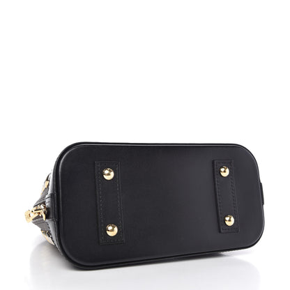 Louis Vuitton Monogram Macassar Studded Alma BB 4 of 9