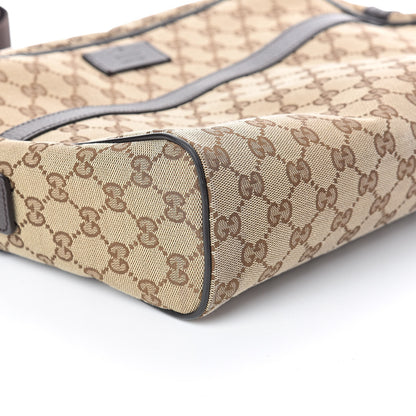 Gucci Monogram Messenger Bag Dark Brown 8 of 9