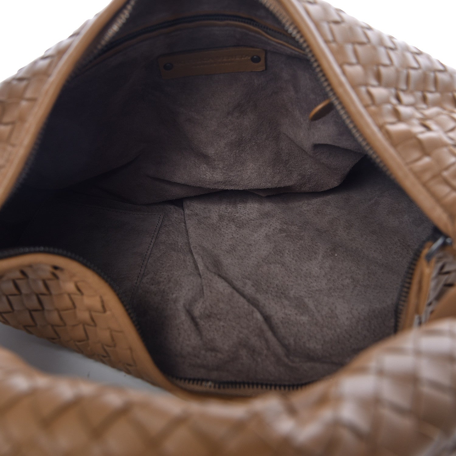 Bottega Veneta Nappa Intrecciato Large Veneta Hobo Camel 5 of 10