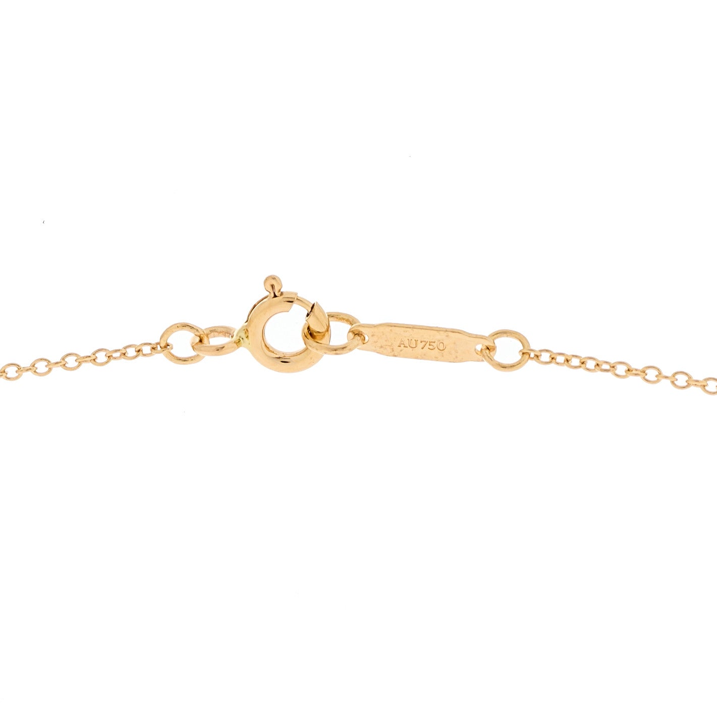 18K Rose Gold Amethyst Sparklers Octagonal Pendant Necklace