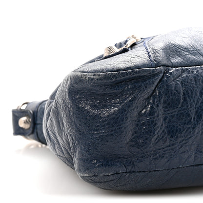 Balenciaga Agneau Giant 12 Silver Hardware Town Bleu Mineral 10 of 11