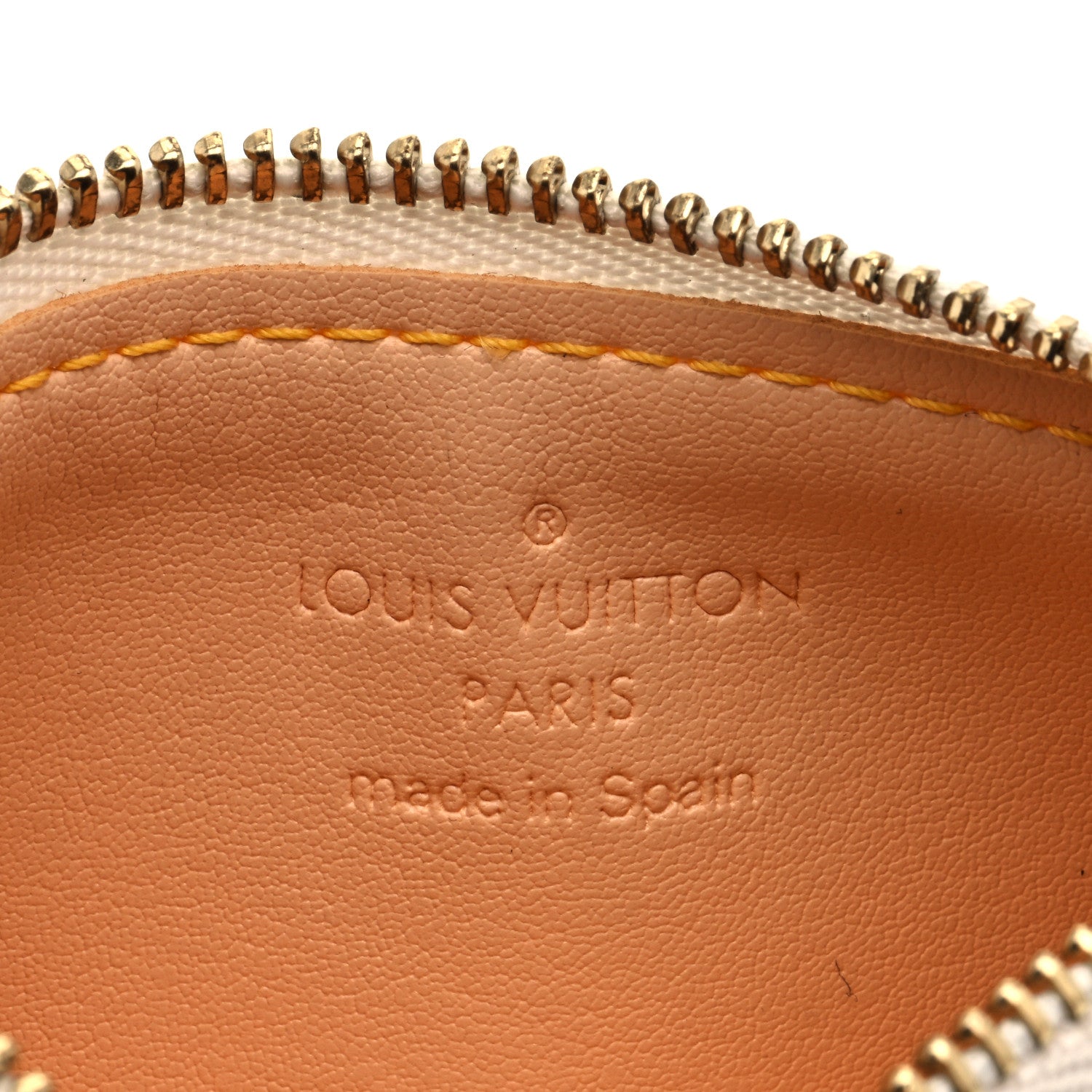 Louis Vuitton Monogram Multicolor Key Pouch White 5 of 6