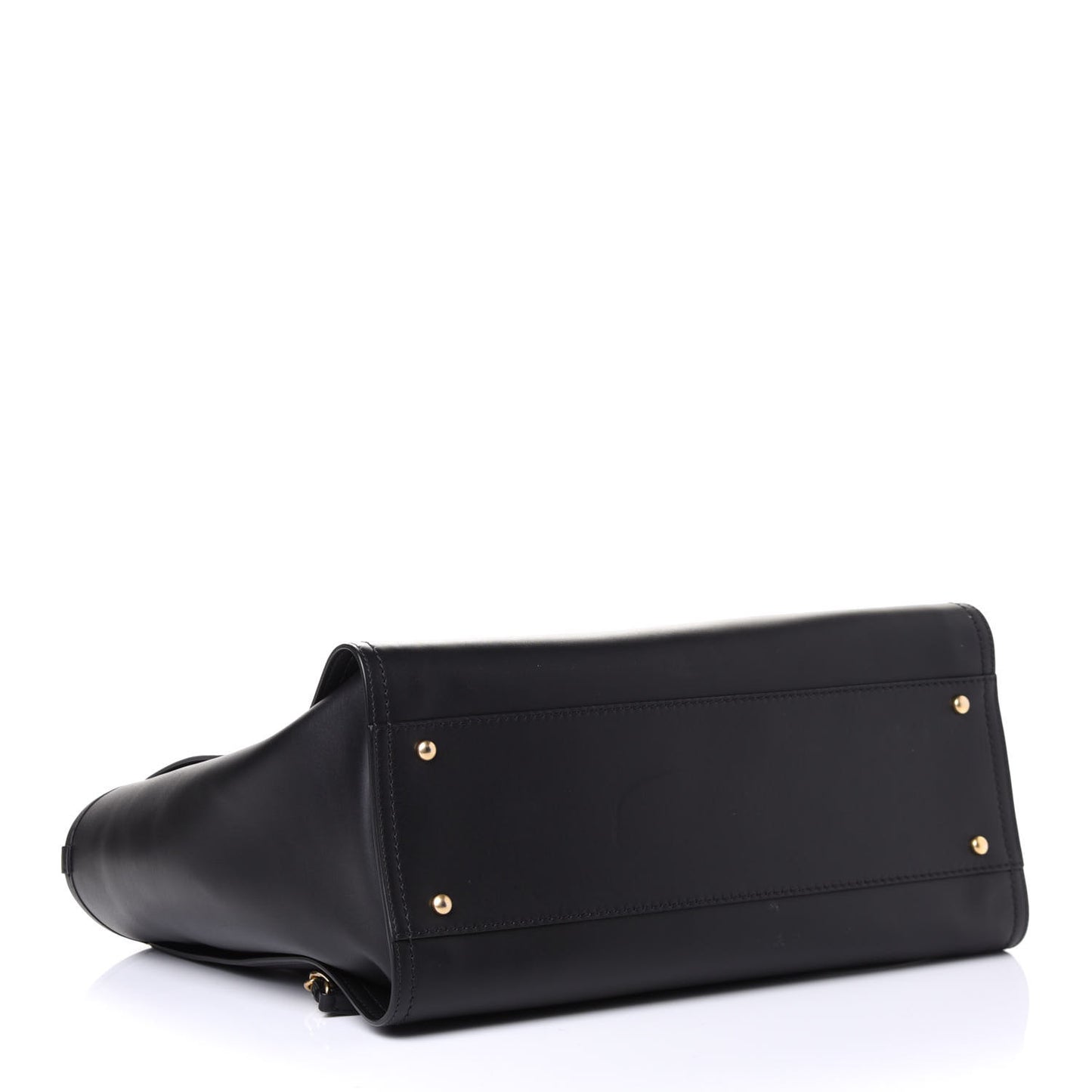 Calfskin Medium Deauville Tote Black