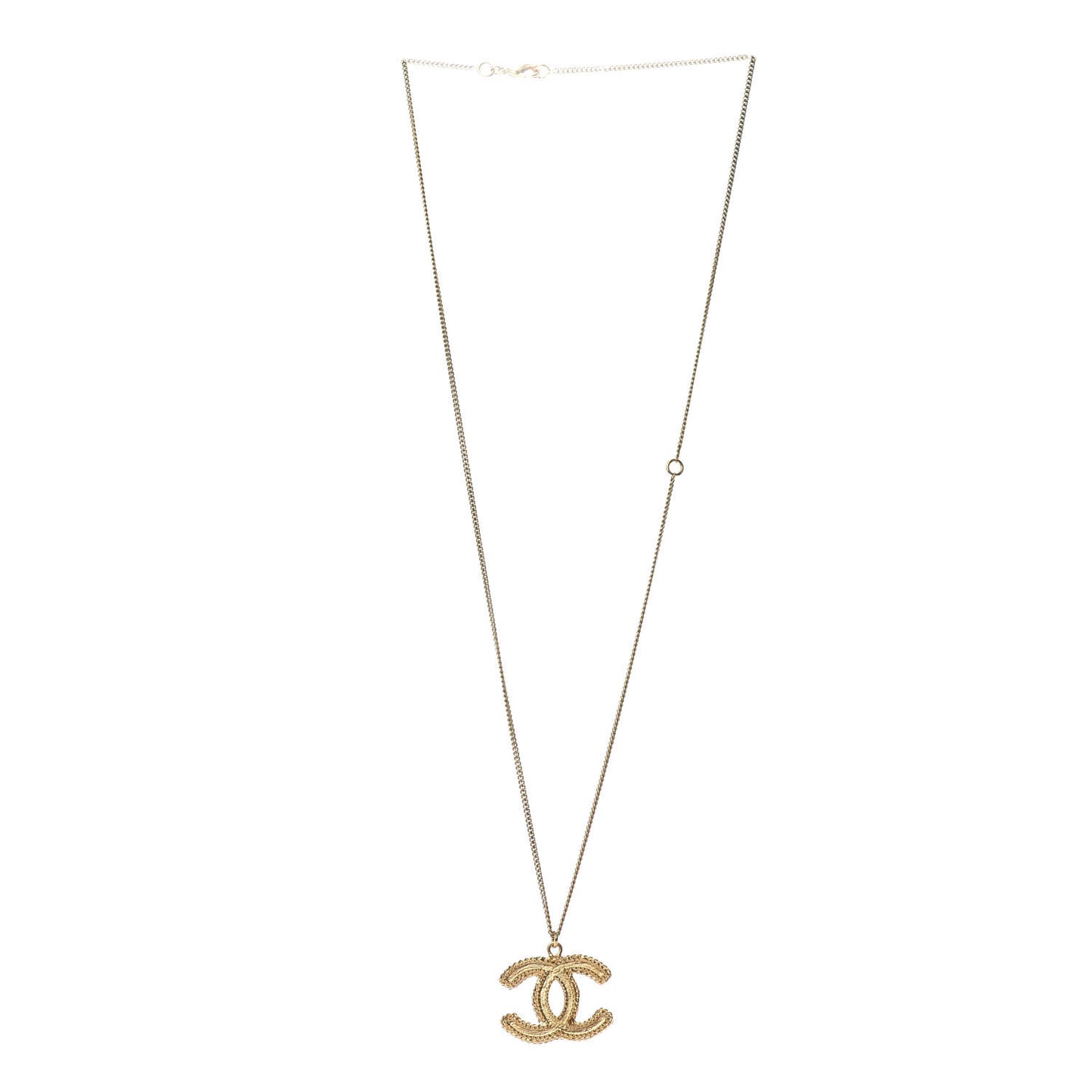 CC Necklace Matte Gold