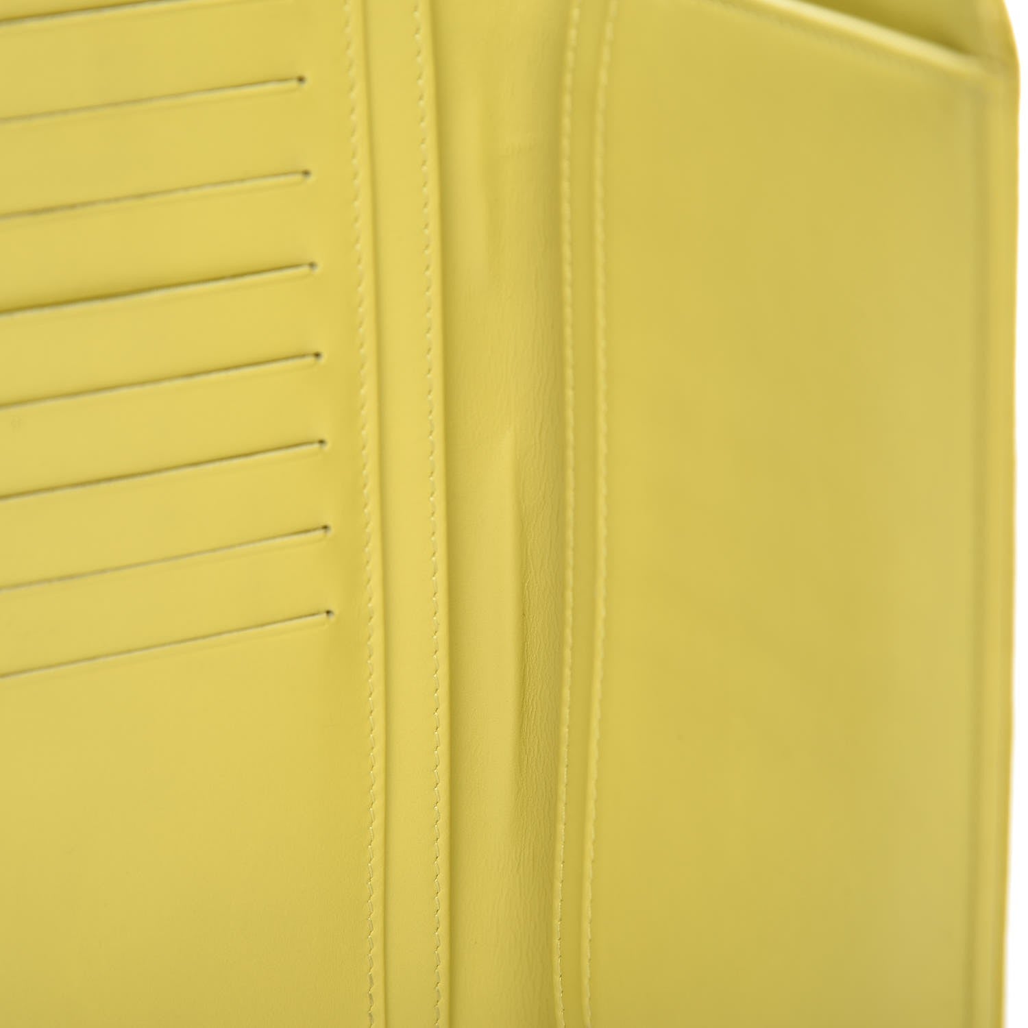 Chanel Caviar Timeless CC Yen Wallet Yellow 16 of 19