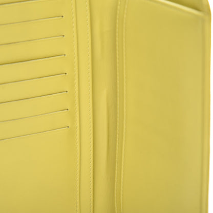 Chanel Caviar Timeless CC Yen Wallet Yellow 16 of 19