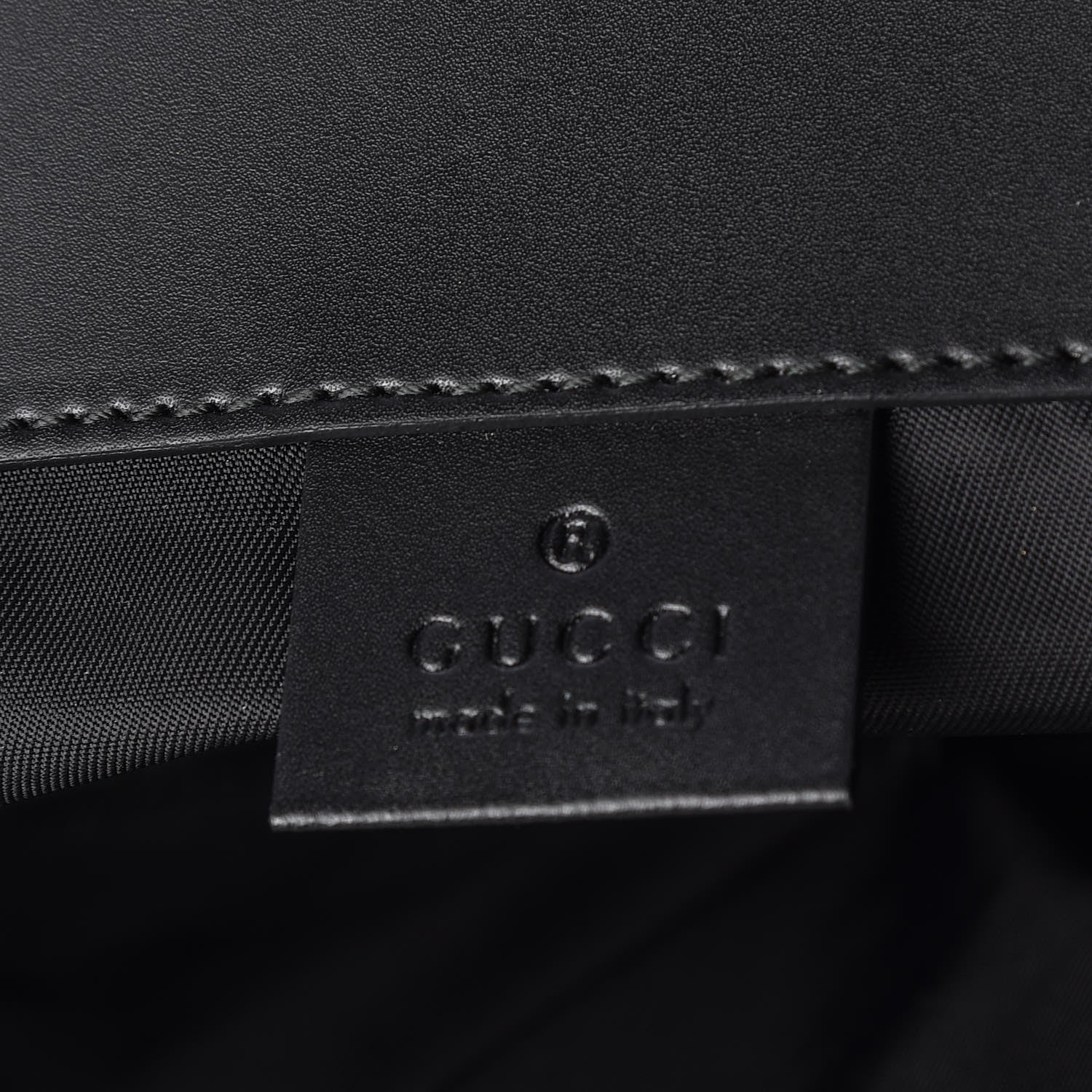 Gucci Soft GG Supreme Monogram Double Buckle Backpack Beige Black 7 of 8