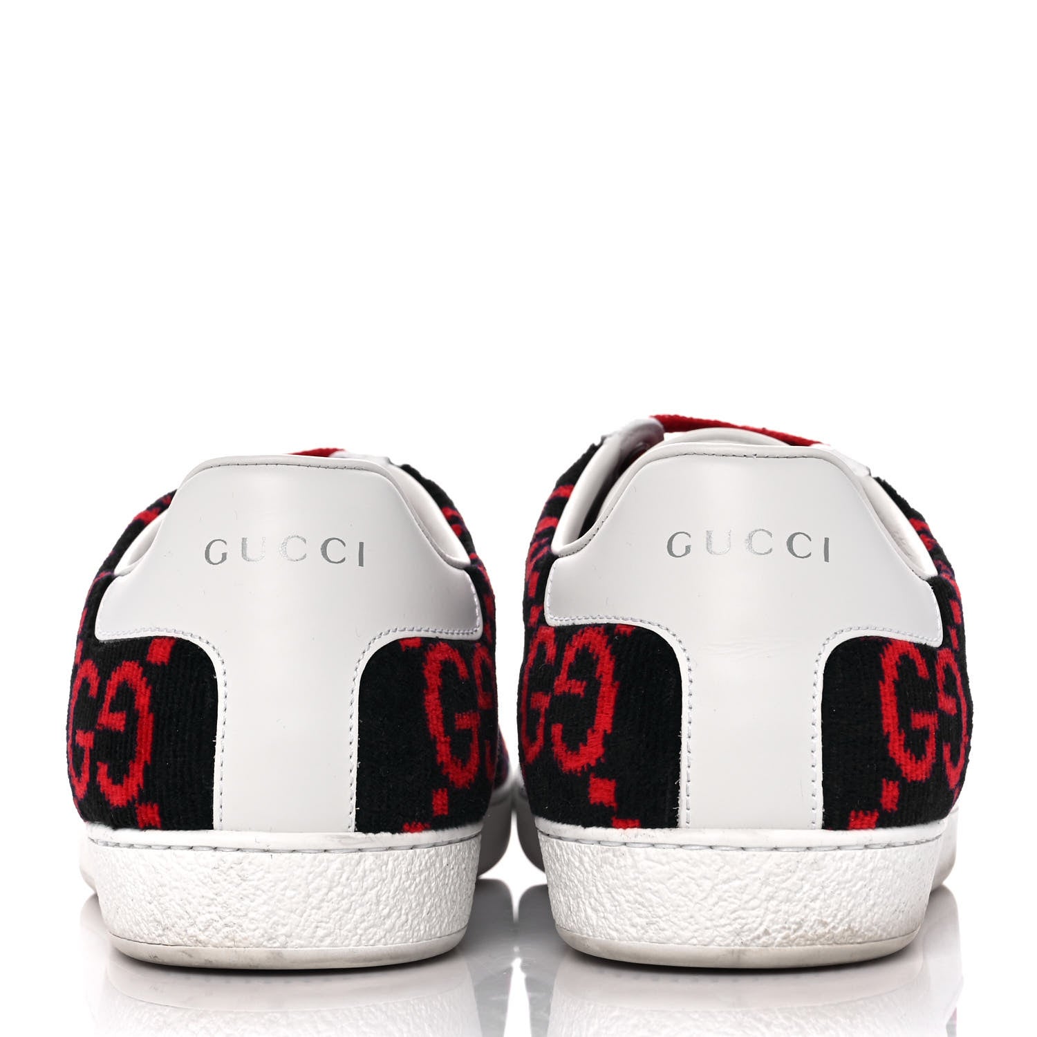 Gucci Terry Cloth GG Monogram Womens Ace Sneakers 39.5 Blue Red 5 of 10
