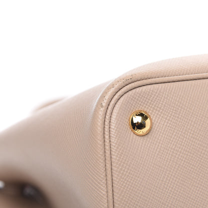 Prada Saffiano Cuir Medium Double Bag Cammeo 9 of 12