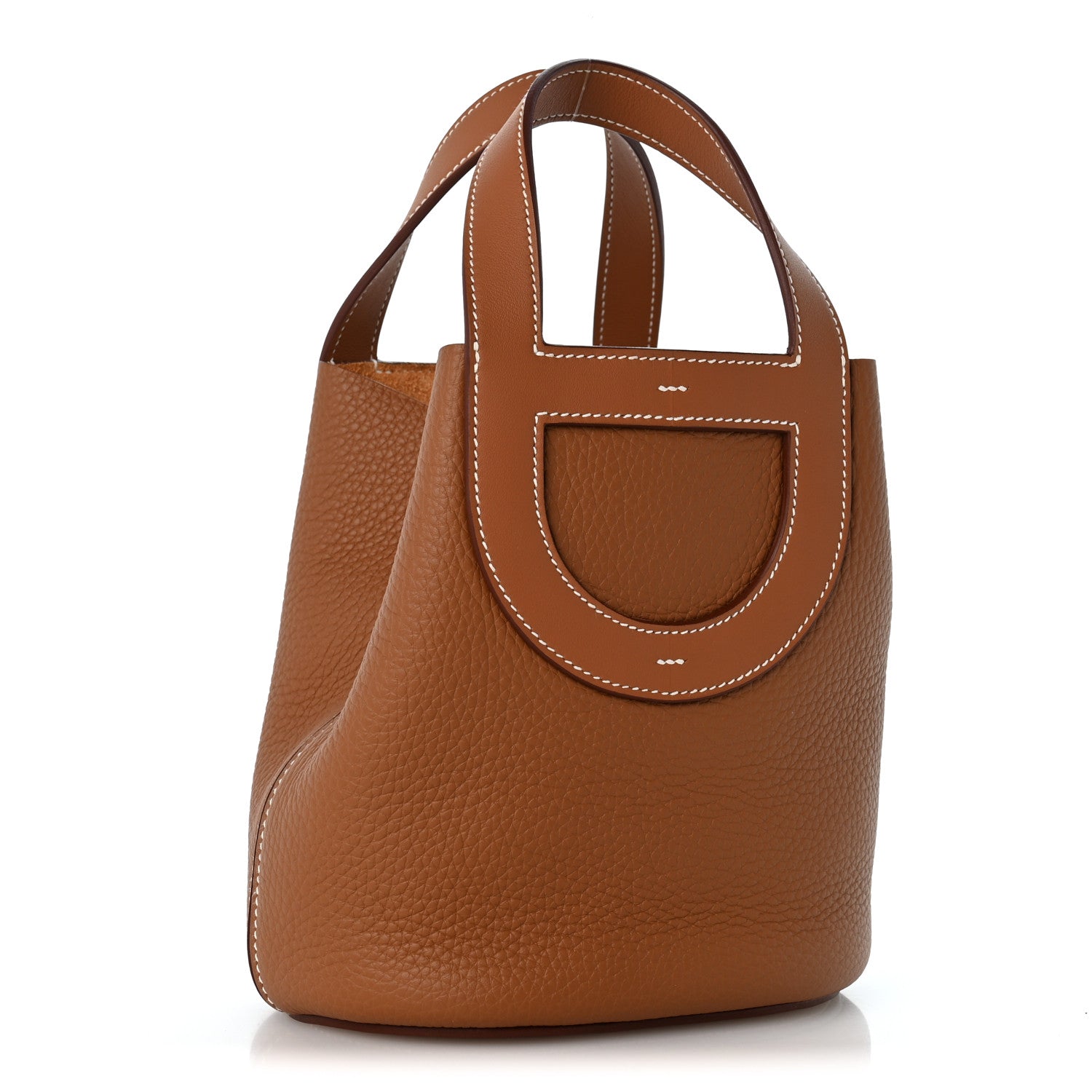 Hermes Taurillon Clemence Swift In-The-Loop 18 Bag Gold 3 of 11