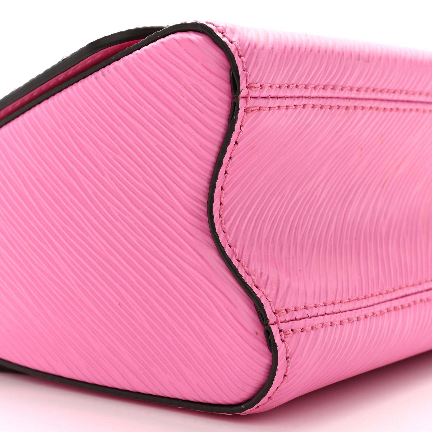 Louis Vuitton Epi Twist Shoulder Bag PM Pink Yellow 7 of 13